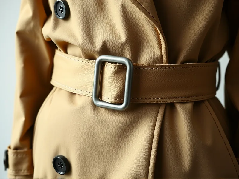 Trench coat design original WWI — Burberry impermeabil militar